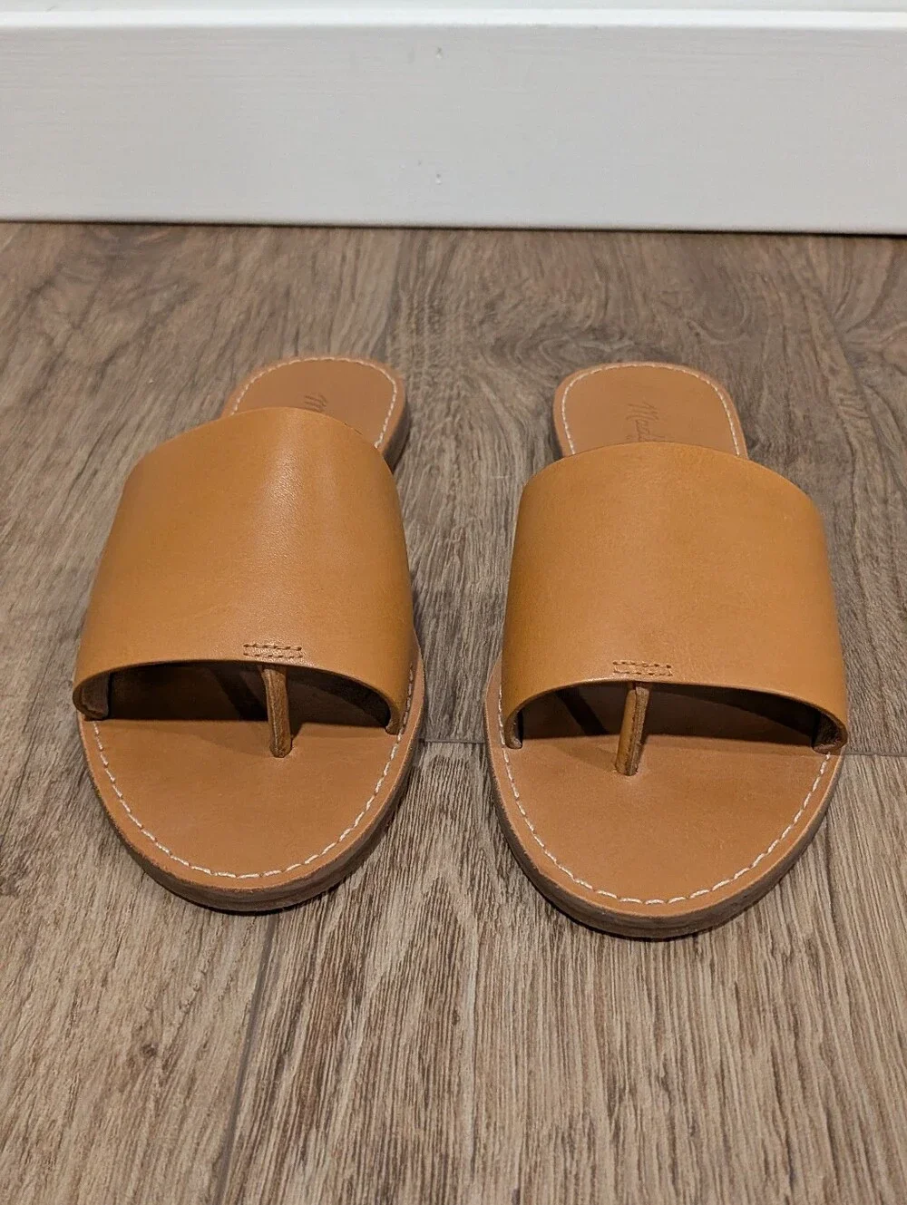 Madewell The Boardwalk Post Slide Sandal 7.5